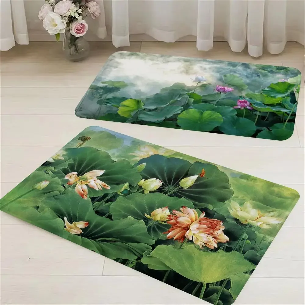 Lotus Floor Mat Room Mats Washable Non-Slip Living Room Sofa Chairs Area Mat Kitchen Alfombra
Lotus Floor Mat Room Mats Washable Non-Slip Living Room Sofa Chairs Area Mat Kitchen Alfombra