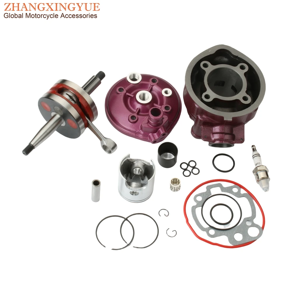 Motorcycle 90cc Big Bore Cylinder Kit & Racing Crankshaft For Malaguti 50 Drakon Naked XSM SM XTM Enduro 50cc LC 2T AM6
Motorcycle 90cc Big Bore Cylinder Kit & Racing Crankshaft For Malaguti 50 Drakon Naked XSM SM XTM Enduro 50cc LC 2T AM6