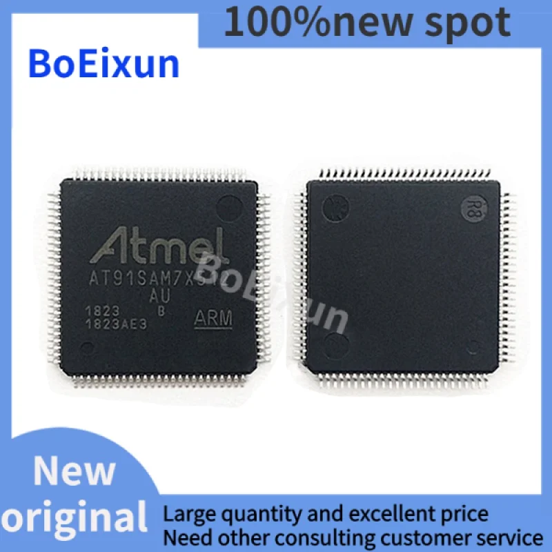 1 Pieces AT91SAM7X512B-AU LQFP-100 AT91SAM7X512B Microcontroller Chip IC Integrated Circuit Brand New Original Free Shipping
1 Pieces AT91SAM7X512B-AU LQFP-100 AT91SAM7X512B Microcontroller Chip IC Integrated Circuit Brand New Original Free Shipping