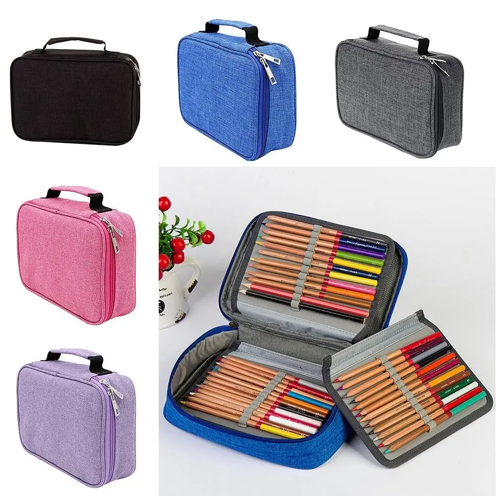 Oxford Cloth Stationery Bag Big Capacity Pencil Bag High Quality Painting Pen Holder for Student
Oxford Cloth Stationery Bag Big Capacity Pencil Bag High Quality Painting Pen Holder for Student