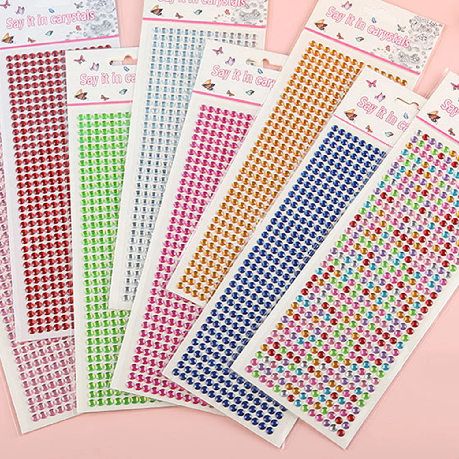 Bling Acrylic Stickers DIY Car Phone Shoes Clothes Decor Mobile Phone Car Art Craft Decals Scrapbooking
Bling Acrylic Stickers DIY Car Phone Shoes Clothes Decor Mobile Phone Car Art Craft Decals Scrapbooking