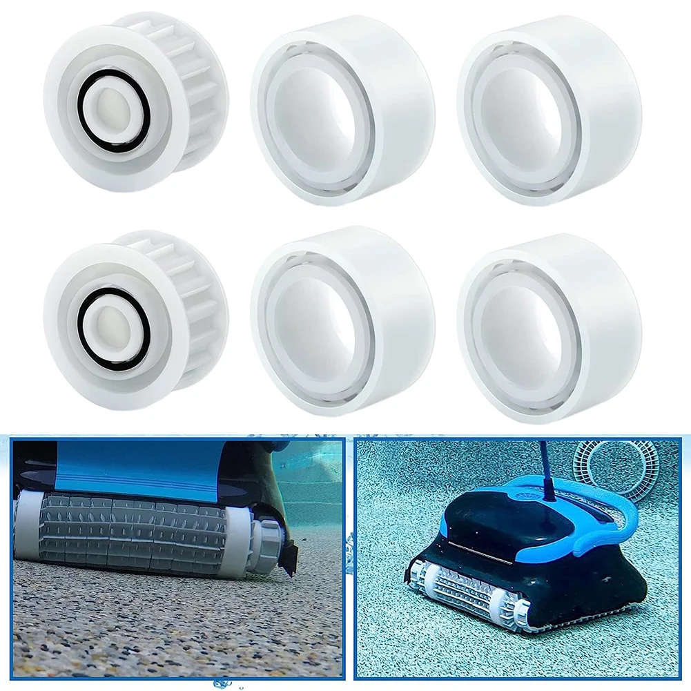 4pc Guide Wheels W/ 2pc Pulley Gears 3884997-R6 For Dolphin For Nautilus CC Plus M200/M400 Dx3/Dx4/Dx6 Premier Pool Cleaner Part
4pc Guide Wheels W/ 2pc Pulley Gears 3884997-R6 For Dolphin For Nautilus CC Plus M200/M400 Dx3/Dx4/Dx6 Premier Pool Cleaner Part