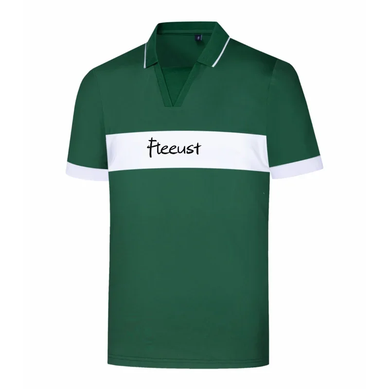 New Golf Clothing Men's Summer Breathable and Cool Short Sleeve Mesh Golf Book Polo Neck Golf Top
New Golf Clothing Men's Summer Breathable and Cool Short Sleeve Mesh Golf Book Polo Neck Golf Top