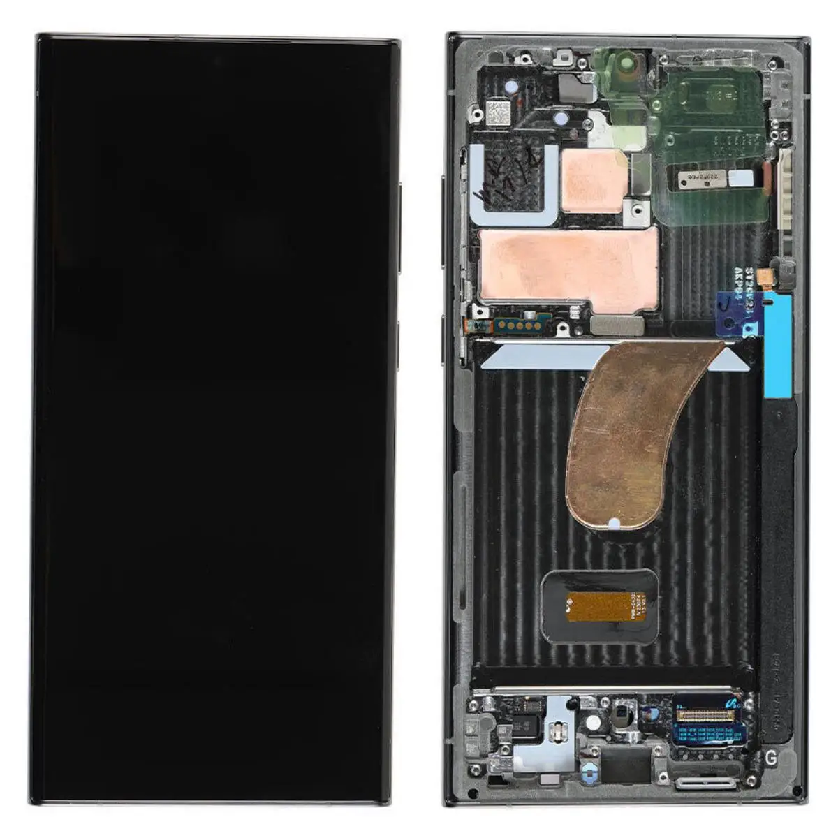 iParts Replacement AMOLED LCD Touch Screen With Frame For Samsung S23 Ultra SM-S918 S918U S918B Black Assembly OEM Phone Parts
iParts Replacement AMOLED LCD Touch Screen With Frame For Samsung S23 Ultra SM-S918 S918U S918B Black Assembly OEM Phone Parts