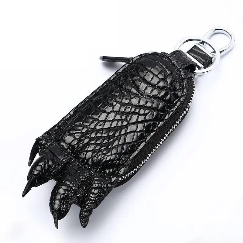 Crocodile Leather Key Bag Crocodile Claw Key Chain Men's Leather Car Lock Key Wallet Business Car Trinkets Key Holder Pochette
Crocodile Leather Key Bag Crocodile Claw Key Chain Men's Leather Car Lock Key Wallet Business Car Trinkets Key Holder Pochette