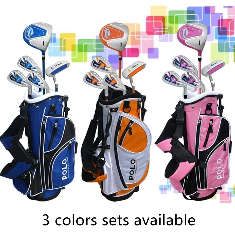 

Freeshiping. POLO genuine kids children junior golf set boys golf clubs set girls girl boy golf for beginners