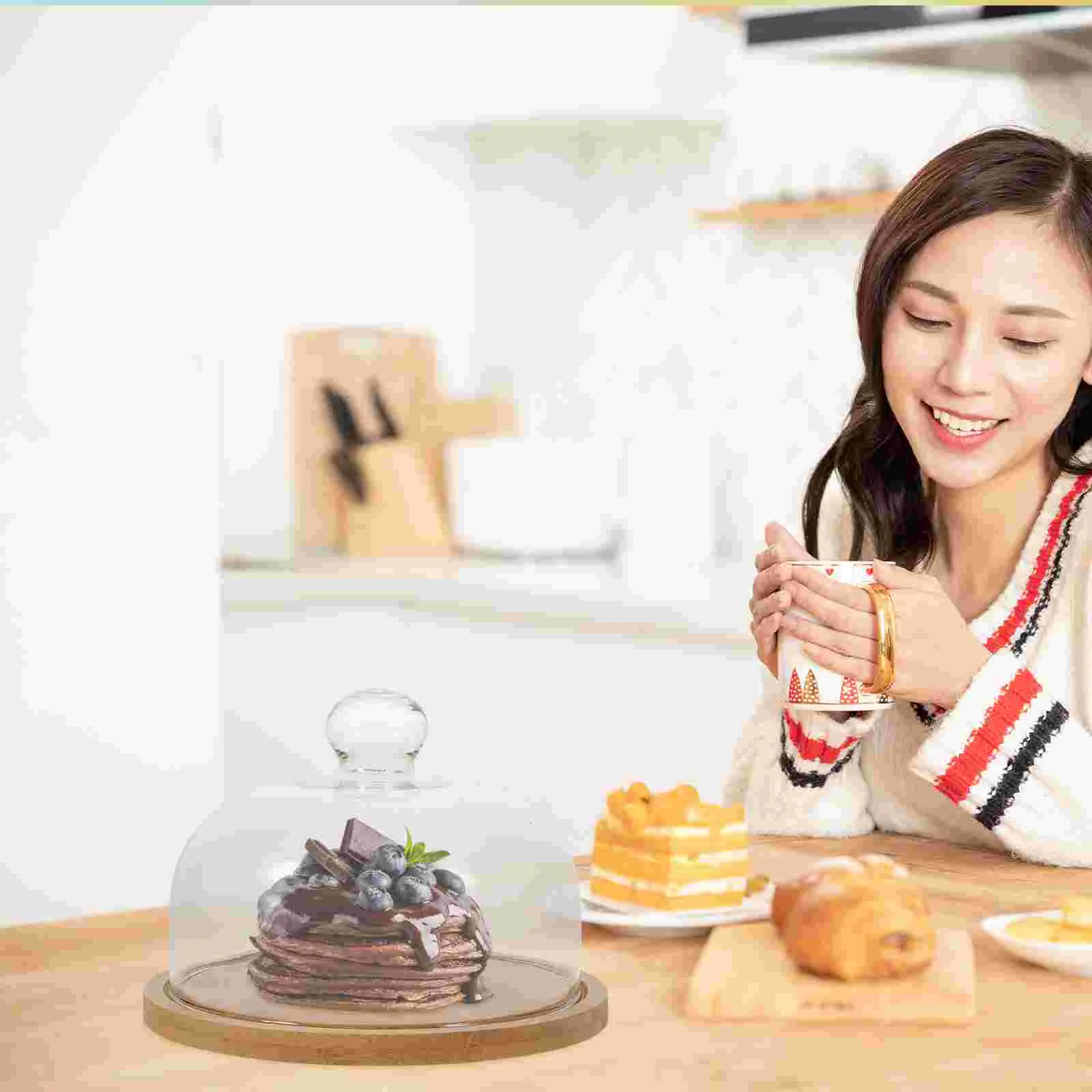 Display Shelves Glass Lid Food Cover Round Cake Plate Dome Dust Server Kitchen Gadget Bride
Display Shelves Glass Lid Food Cover Round Cake Plate Dome Dust Server Kitchen Gadget Bride