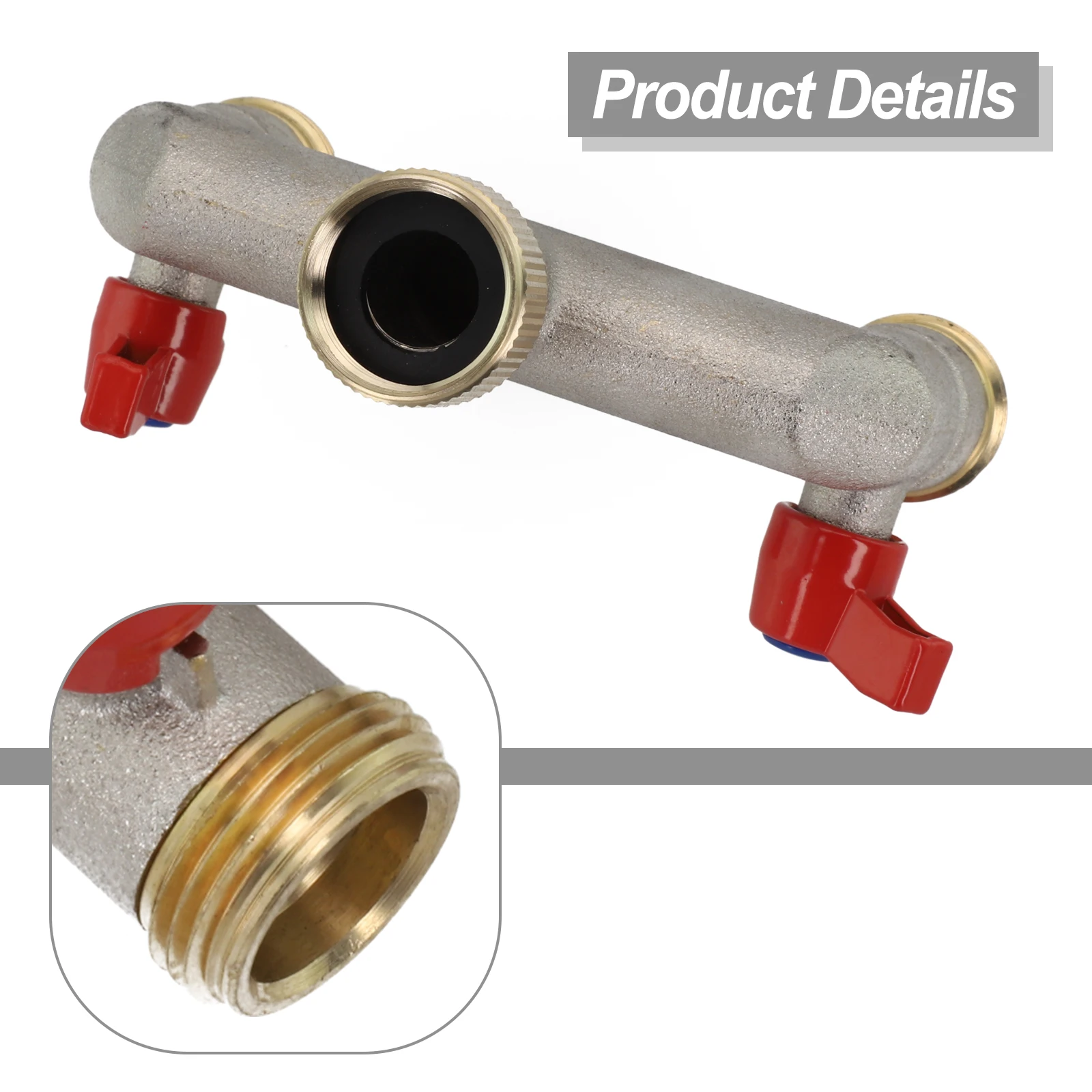 Flexible Hose Distributor 2-Way Faucet Distributor 3/4 Inch Garden Distributor For Most Faucets Replacement Garden Water Connect
Flexible Hose Distributor 2-Way Faucet Distributor 3/4 Inch Garden Distributor For Most Faucets Replacement Garden Water Connect