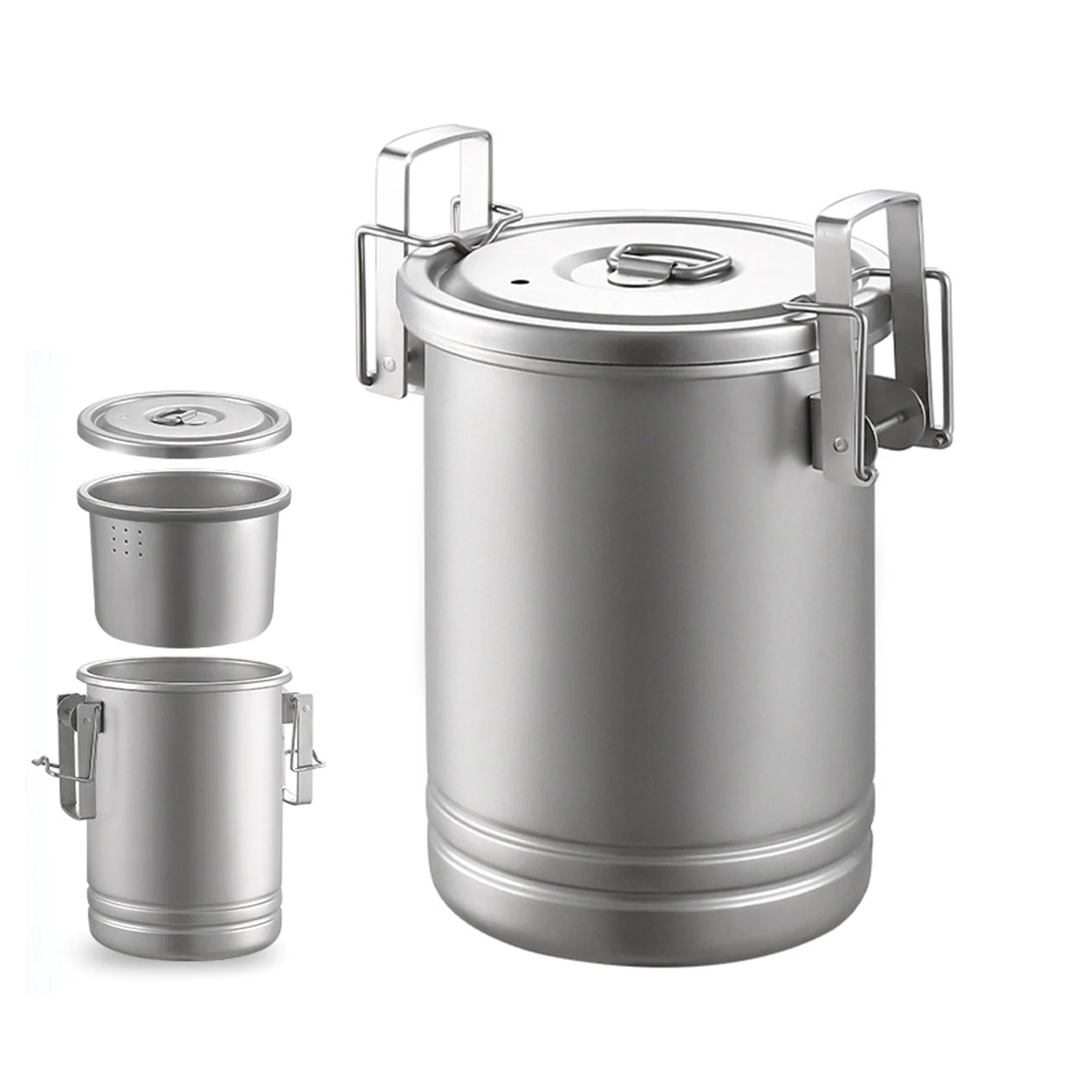 1Pc Multifunctional Cooker Steam Pot Multi-function Camping Rice Cooker stainless steel Pot Set Outdoor Camping Steaming Rice
1Pc Multifunctional Cooker Steam Pot Multi-function Camping Rice Cooker stainless steel Pot Set Outdoor Camping Steaming Rice