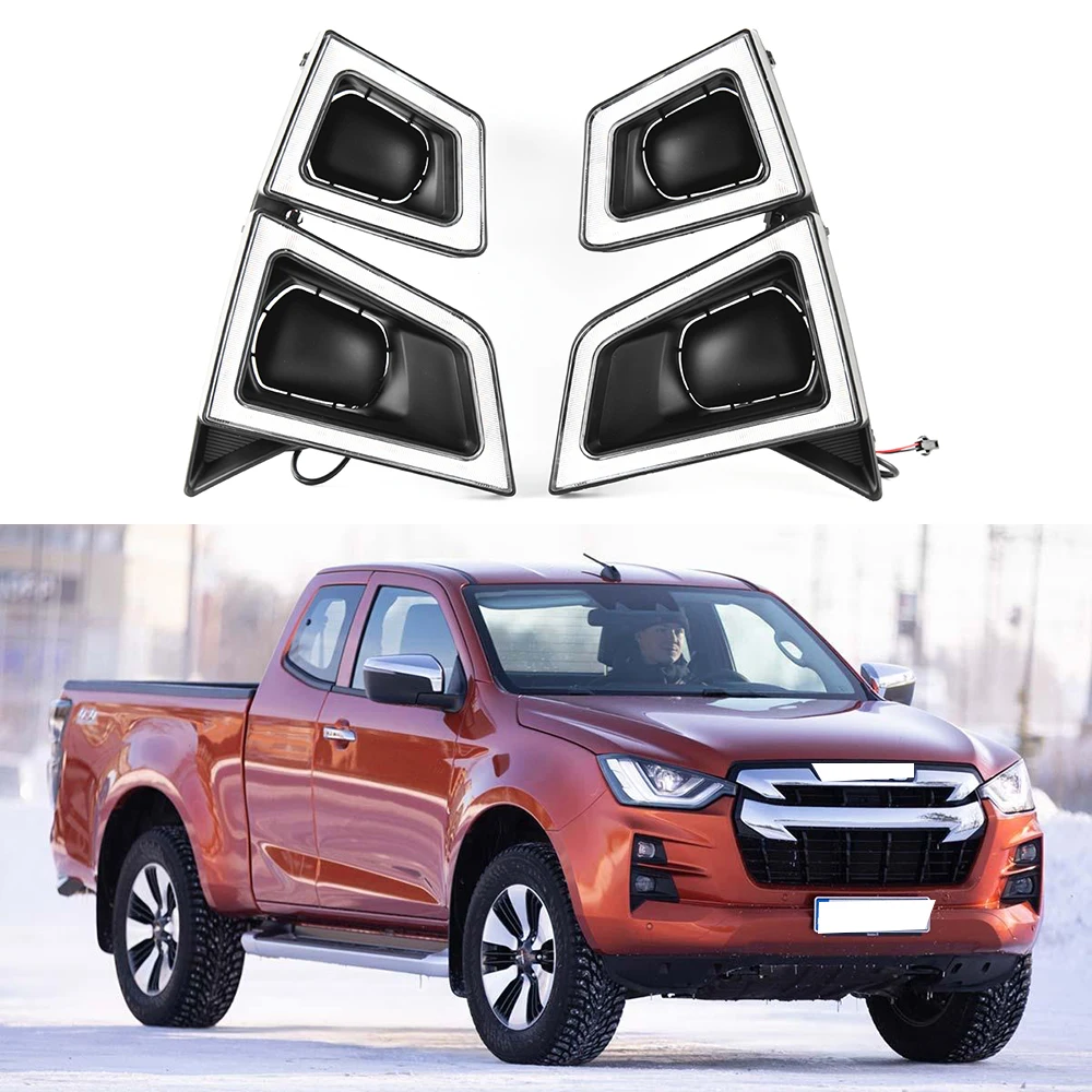 Светодиодный ные Автомобильные дневные ходосветильник DRL, передний бампер, противотуманная фара с указателем поворота, аксессуары в сборе для Isuzu D-MAX 2020 2021
Светодиодный ные Автомобильные дневные ходосветильник DRL, передний бампер, противотуманная фара с указателем поворота, аксессуары в сборе для Isuzu D-MAX 2020 2021