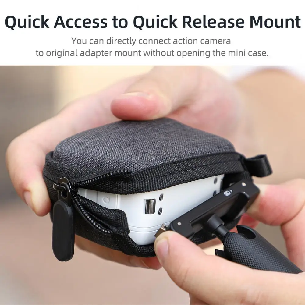 Protective Gap Camera Bag Storage Bag for Action Cameras Durable Scratch-proof Storage Bag for Insta360 Go3 for Sports
Protective Gap Camera Bag Storage Bag for Action Cameras Durable Scratch-proof Storage Bag for Insta360 Go3 for Sports