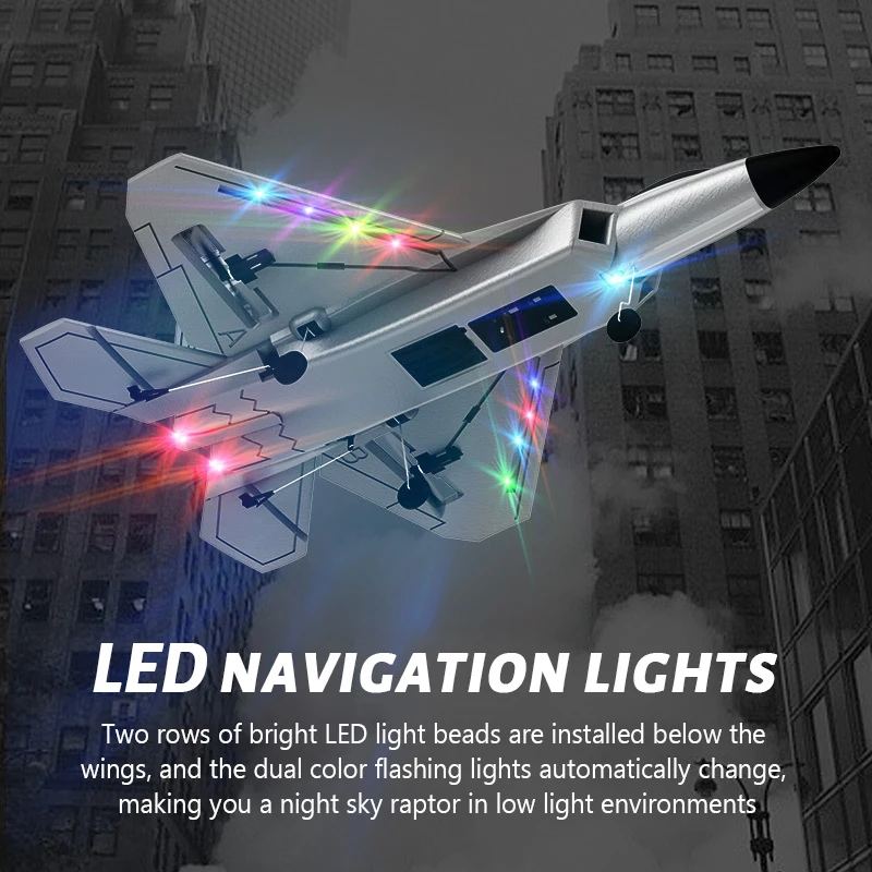 

New Bm22 Four-channel Large F22 Fighter Jet Fixed-wing Remote Control Foam Electric Model Airplane Glider With Camera Toys For