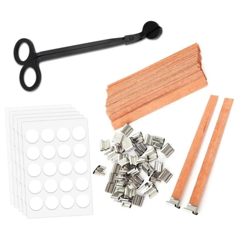 BMBY-Candle Trimmer And Smokeless Candle Wicks With Iron Stand For DIY Candle Making,100Pcs 5.1 X 0.5 Inch
BMBY-Candle Trimmer And Smokeless Candle Wicks With Iron Stand For DIY Candle Making,100Pcs 5.1 X 0.5 Inch