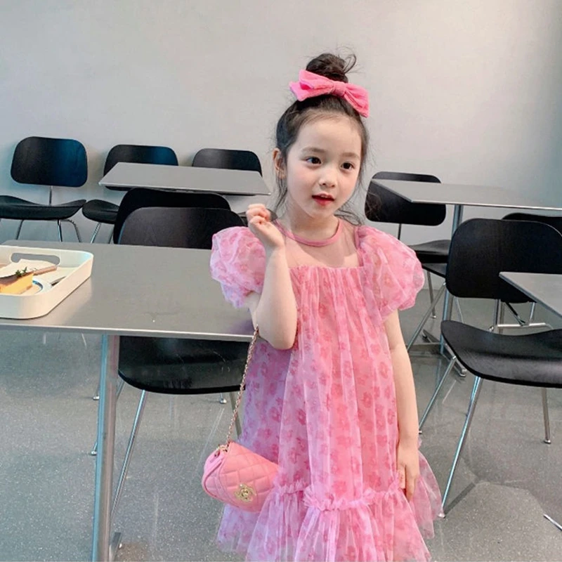 1-9Years Toddler Baby Girl Mesh Pink Dress Children Short Sleeve Princess Dresses for Girls Summer Outfits Clothing 2 3 4 5 6 7
1-9Years Toddler Baby Girl Mesh Pink Dress Children Short Sleeve Princess Dresses for Girls Summer Outfits Clothing 2 3 4 5 6 7