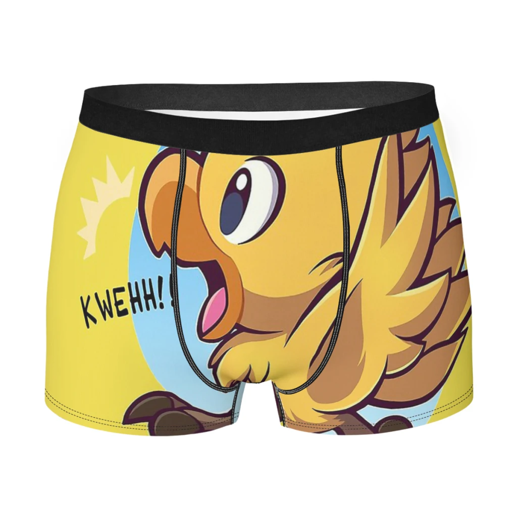 

Final Fantasy Chocobo Underpants Cotton Panties Male Underwear Print Shorts Boxer Briefs