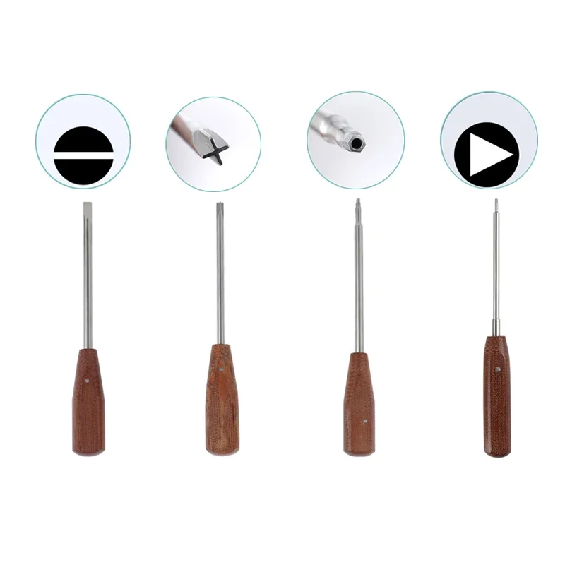 Bone Screwdriver with Wooden Handle Hex Head Hollow Slotted Cross Screw Driver Orthopedic Surgery Instrument 1.0mm-7.0mm
Bone Screwdriver with Wooden Handle Hex Head Hollow Slotted Cross Screw Driver Orthopedic Surgery Instrument 1.0mm-7.0mm