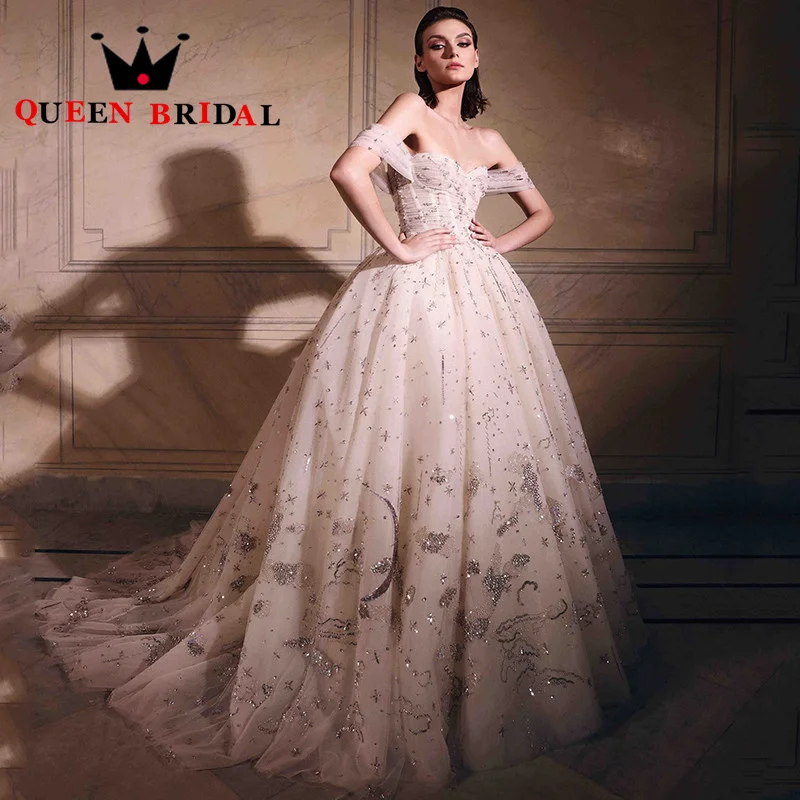 Luxury Sweetheart Princess Wedding Dresses 2023 New Tulle Lace Crystal Elegant Off The Shoulder Bridal Gowns Custom Size X01M
Luxury Sweetheart Princess Wedding Dresses 2023 New Tulle Lace Crystal Elegant Off The Shoulder Bridal Gowns Custom Size X01M