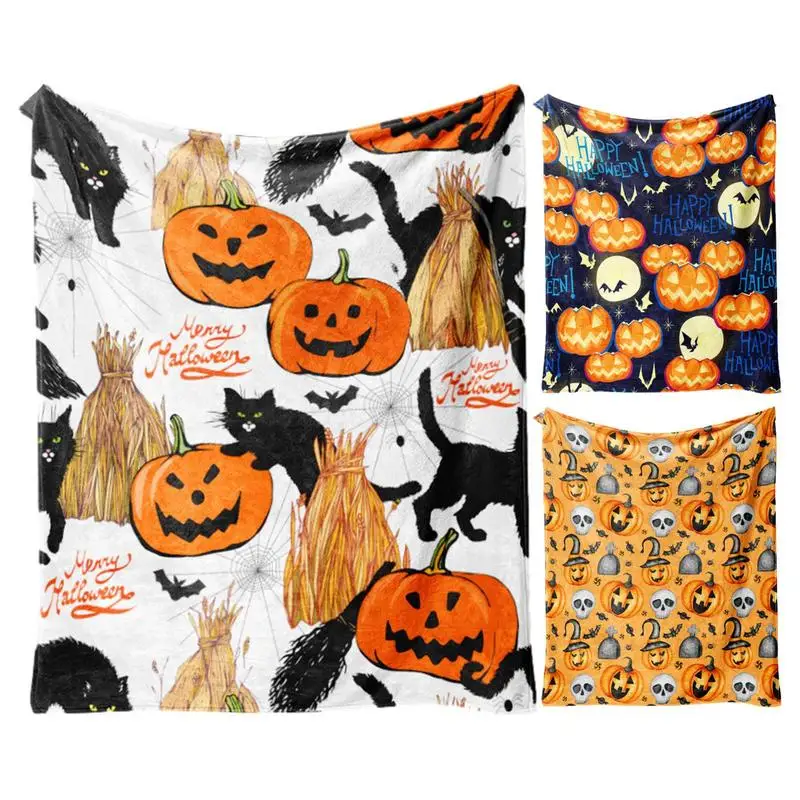 Halloween Throw Blanket Flannel Blanket for Couch Light Blanket Soft to the Touch No Shedding Halloween Blanket Gift for Family
Halloween Throw Blanket Flannel Blanket for Couch Light Blanket Soft to the Touch No Shedding Halloween Blanket Gift for Family
