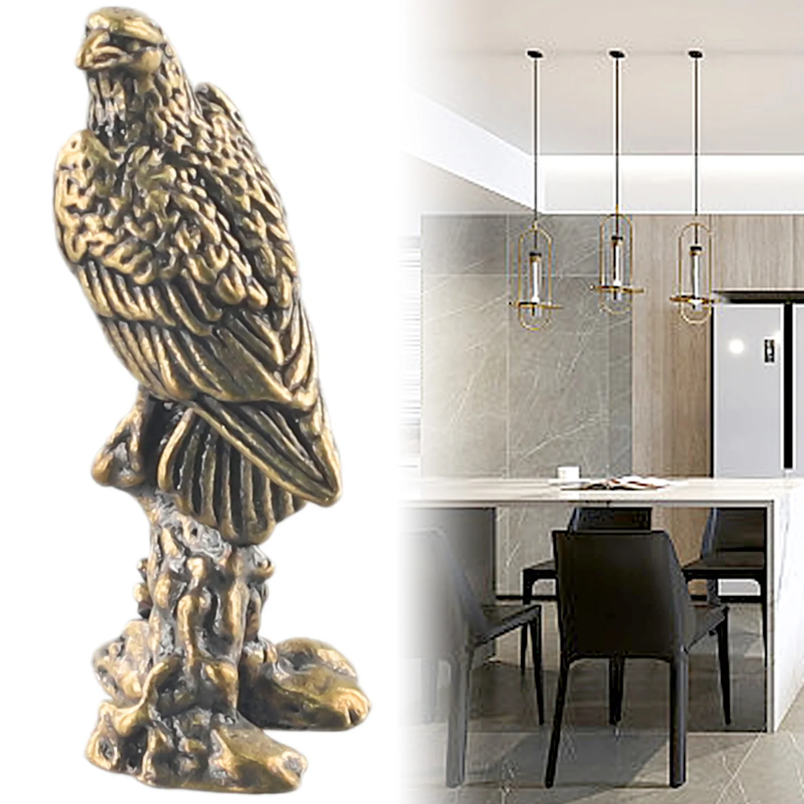 Handmade Eagle Ornament Vintage Copper Bird Home Office Desk Animal Decoration Crafts Figurines And Miniatures 1pc Brass
Handmade Eagle Ornament Vintage Copper Bird Home Office Desk Animal Decoration Crafts Figurines And Miniatures 1pc Brass