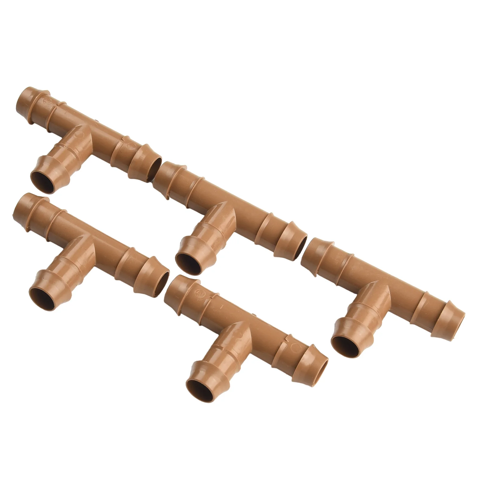 Barbed Tee Connectors Kits Tee Connectors 1/2 Tubing Tee Fittings Brown Drip Irrigation For 1/2 Tube Brand New
Barbed Tee Connectors Kits Tee Connectors 1/2 Tubing Tee Fittings Brown Drip Irrigation For 1/2 Tube Brand New