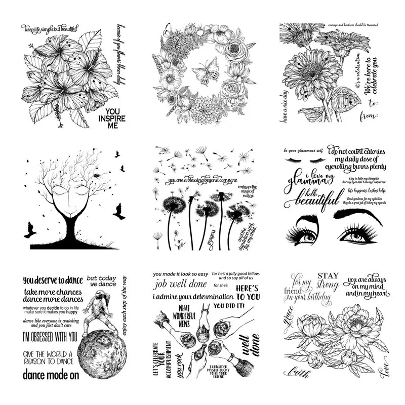 2022 New Arrival Clear Stamps For Scrapbooking Paper Making Blossom Bouquet Cheer Embossing Folders Craft Card Transparent Seal
2022 New Arrival Clear Stamps For Scrapbooking Paper Making Blossom Bouquet Cheer Embossing Folders Craft Card Transparent Seal