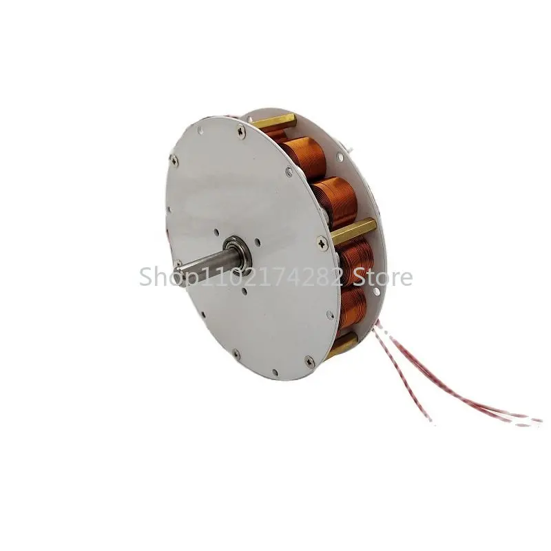 Micro disk type generator with iron core Strong magnetic low speed high power generation multipole three-phase AC generator
Micro disk type generator with iron core Strong magnetic low speed high power generation multipole three-phase AC generator