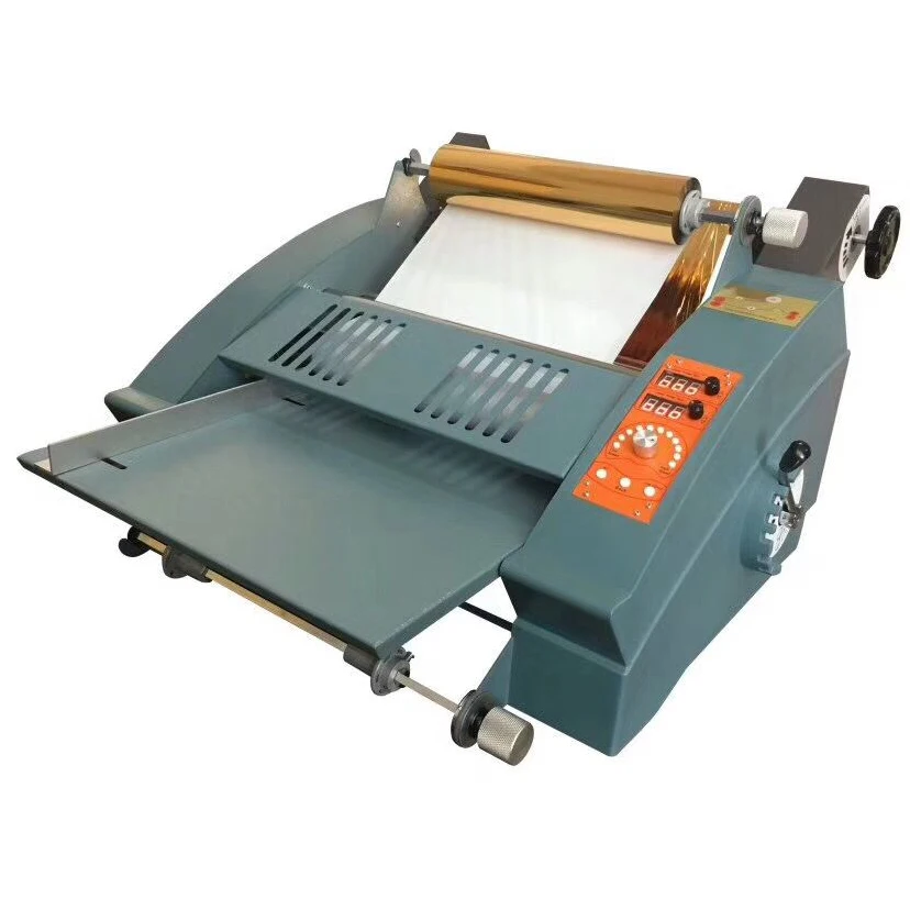 

electric multi-function paper stamping Foil Fuser Roll Laminating Machine