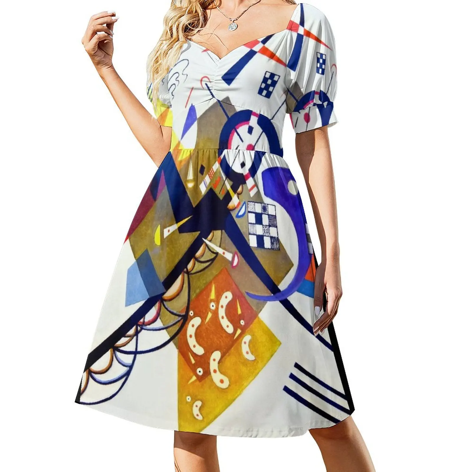 Wassily Kandinsky - Auf Weiss II Sleeveless Dress Dance dresses ladies dresses for special occasion Woman clothing beach dress
Wassily Kandinsky - Auf Weiss II Sleeveless Dress Dance dresses ladies dresses for special occasion Woman clothing beach dress