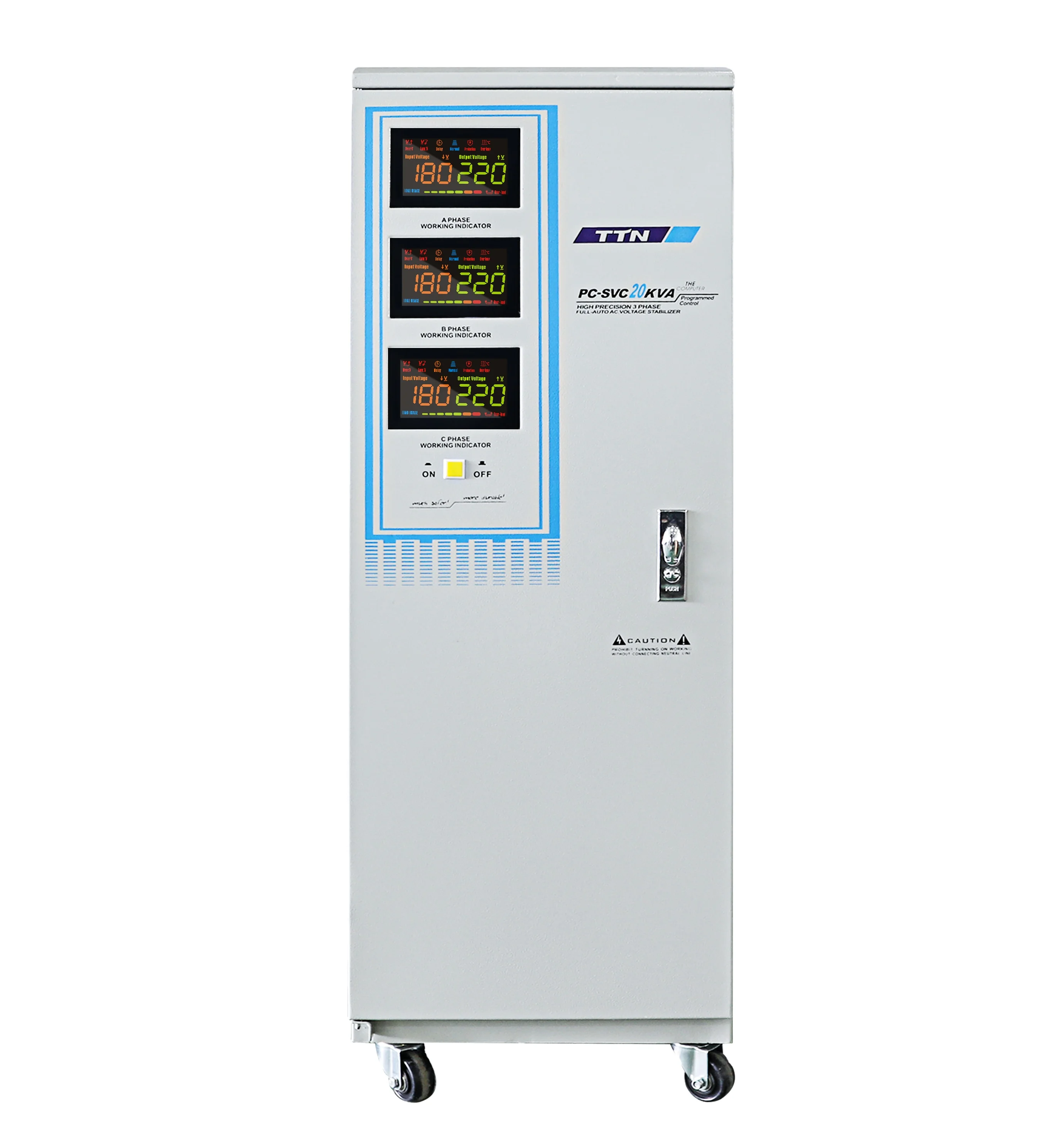 TTN Electric Voltage stabilizer 3 phase 30kva 15kva three phase automatic voltage stabilizer with factory price
TTN Electric Voltage stabilizer 3 phase 30kva 15kva three phase automatic voltage stabilizer with factory price