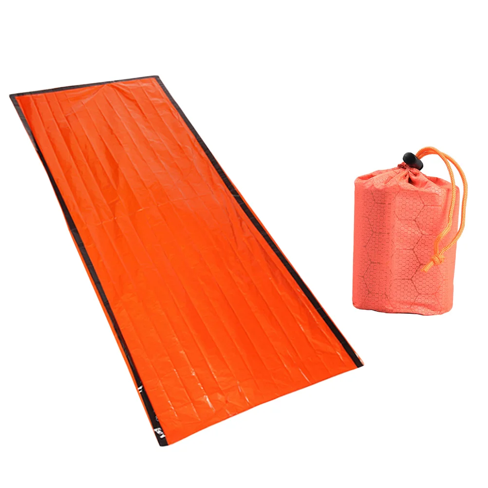Portable Emergency Sleeping Bag Survival Blanket Bags for Camping Hiking Outdoor Activities (1 Sleeping Bag + 1 Random Pattern
Portable Emergency Sleeping Bag Survival Blanket Bags for Camping Hiking Outdoor Activities (1 Sleeping Bag + 1 Random Pattern