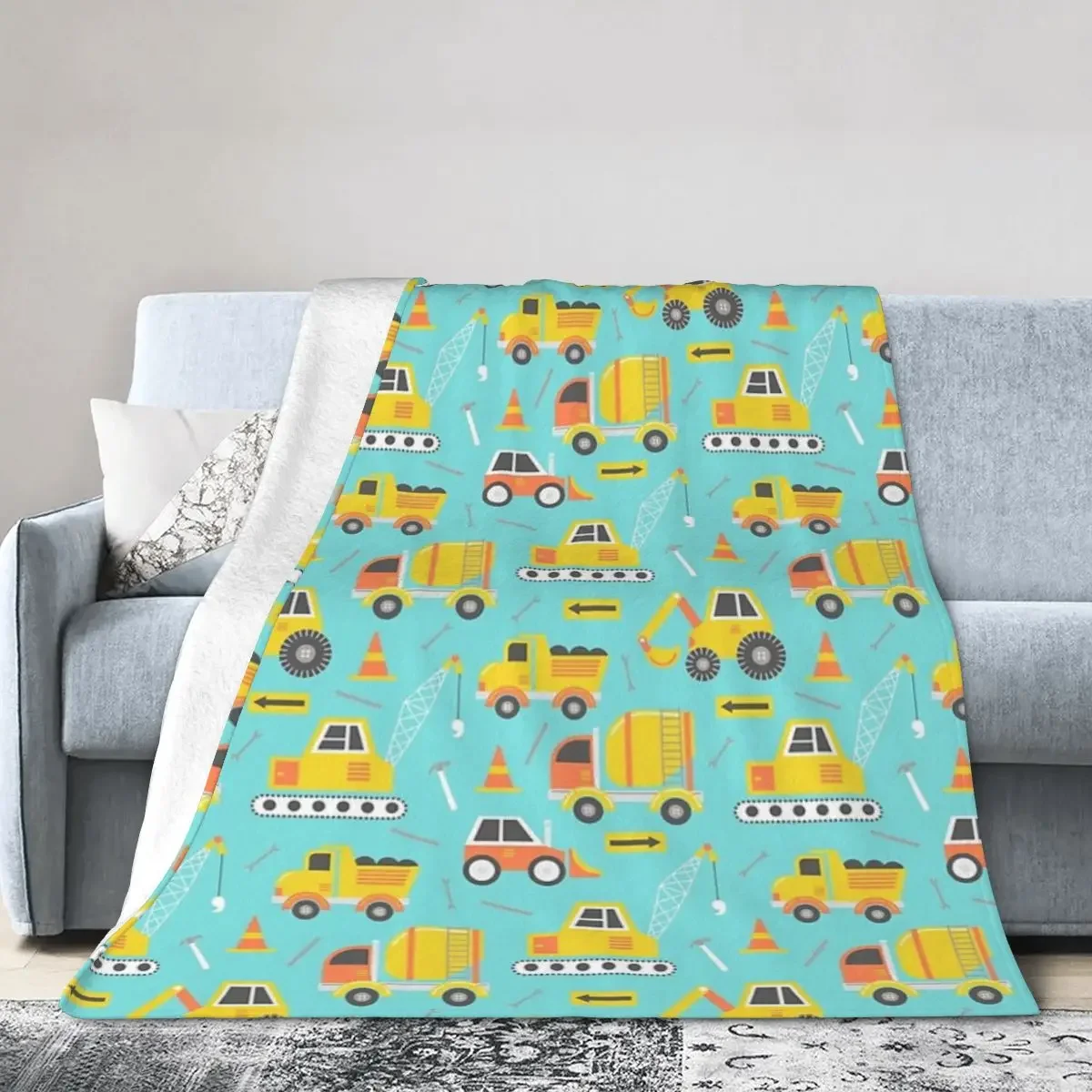 Construction Trucks On Aqua Blanket Soft Warm Flannel Throw Blanket Cover for Bed Living room Picnic Travel Home Sofa
Construction Trucks On Aqua Blanket Soft Warm Flannel Throw Blanket Cover for Bed Living room Picnic Travel Home Sofa