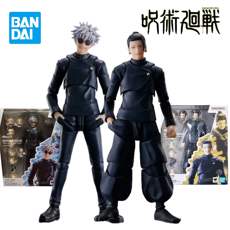 

Original Bandai Jujutsu Kaisen SHFiguarts SHF Satoru Gojo Suguru Geto Anime Figure Model Trendy Toy for Children's Holiday Gifts