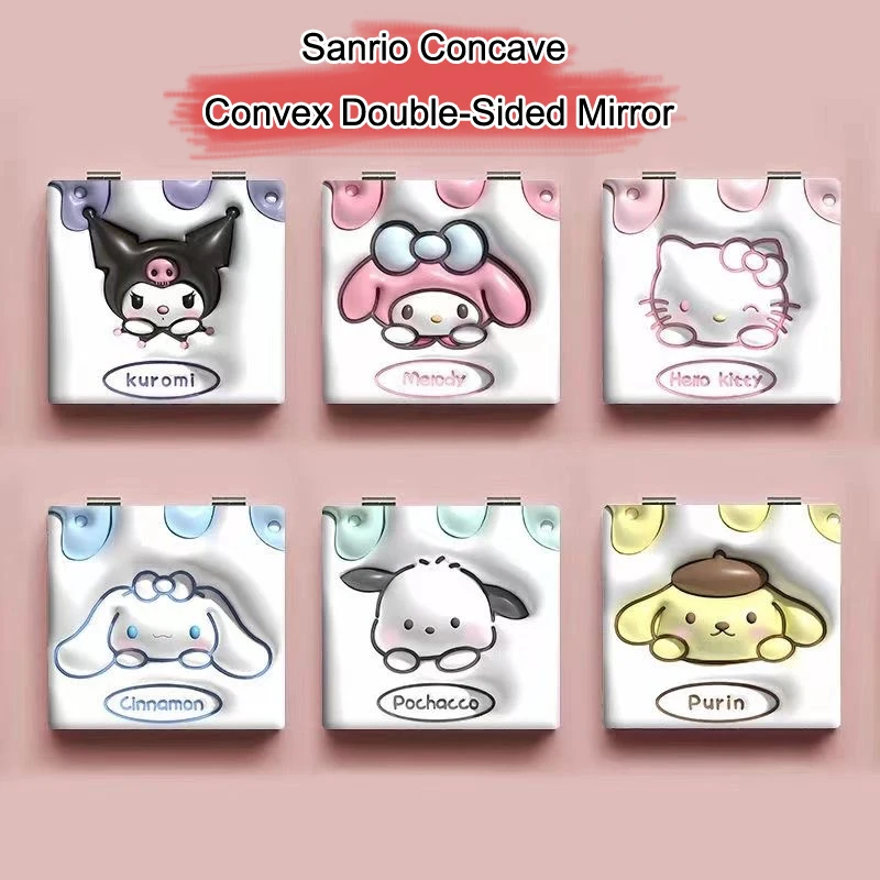 Sanrio 3D Mini Folding Mirro Melody Cinnamoroll Hello Kitty Oncave Convex Double-Sided Cute Portable Makeup Mirror Women's Gifts
Sanrio 3D Mini Folding Mirro Melody Cinnamoroll Hello Kitty Oncave Convex Double-Sided Cute Portable Makeup Mirror Women's Gifts