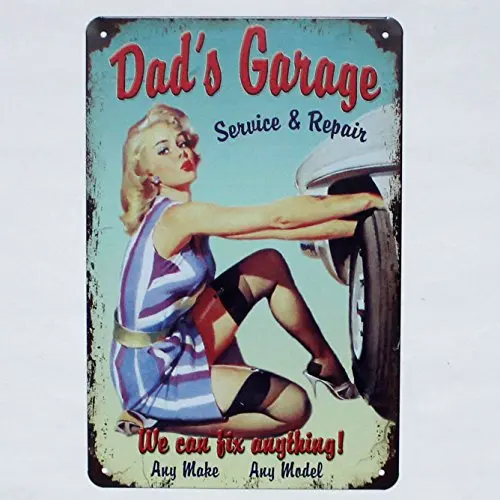dad's garage we can fix anything metal tin sign Bar Cafe Garage Wall Decor Retro vintage 7.87 X 11.8 inch
dad's garage we can fix anything metal tin sign Bar Cafe Garage Wall Decor Retro vintage 7.87 X 11.8 inch