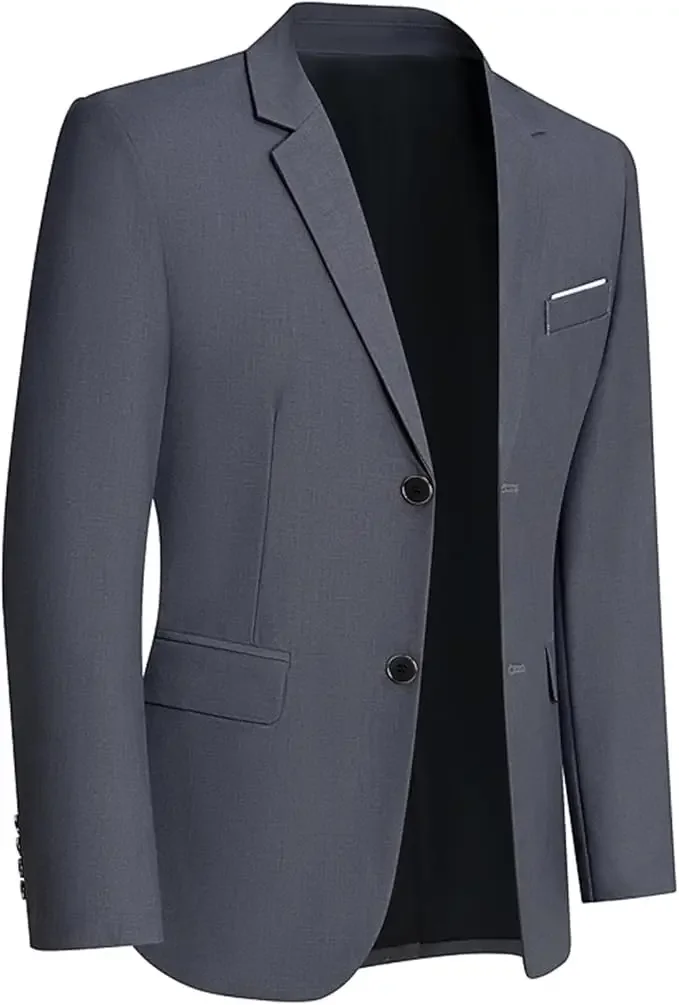 سترات رسمية للرجال سترات بدلة زفاف عالية الجودة أنيقة بقصة ضيقة للمكتب جاهزة من القماش المطاطي معاطف رفيعة للرجال غير رسمية 2025 سترات رسمية للرجال سترات بدلة زفاف عالية الجودة أنيقة بقصة ضيقة للمكتب جاهزة من القماش المطاطي معاطف رفيعة للرجال غير رسمية 2025