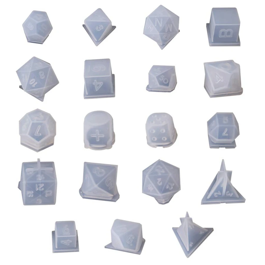 1 Set DIY Silicone Resin Mould Crystal Epoxy Die Cut Fragmented Multi-Special Digital Dice Die Game Silicone Mould
1 Set DIY Silicone Resin Mould Crystal Epoxy Die Cut Fragmented Multi-Special Digital Dice Die Game Silicone Mould