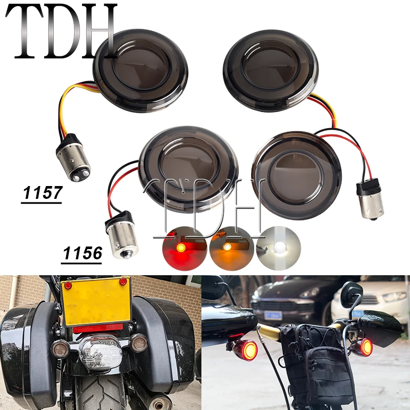 Motorcycle Turn Signal Conversions LED Panel Light 1156 1157 Bullet Style For Harley Touring Softail Breakout Fat Boy Street Bob 
Motorcycle Turn Signal Conversions LED Panel Light 1156 1157 Bullet Style For Harley Touring Softail Breakout Fat Boy Street Bob