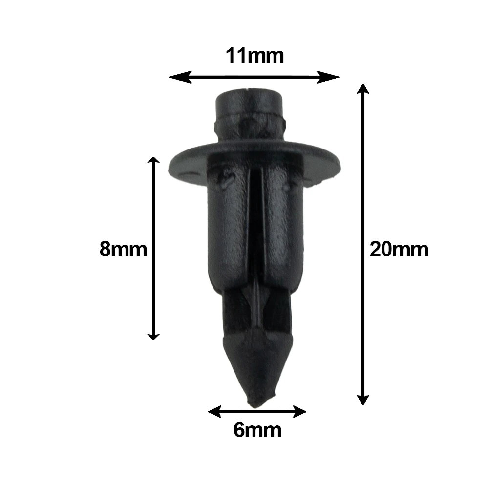 100pcs Plastic Car Clips Fender Rivets Door Panel Fastener Retainer Fairing Rivet Setting Panel Fastener Clips For Honda
100pcs Plastic Car Clips Fender Rivets Door Panel Fastener Retainer Fairing Rivet Setting Panel Fastener Clips For Honda