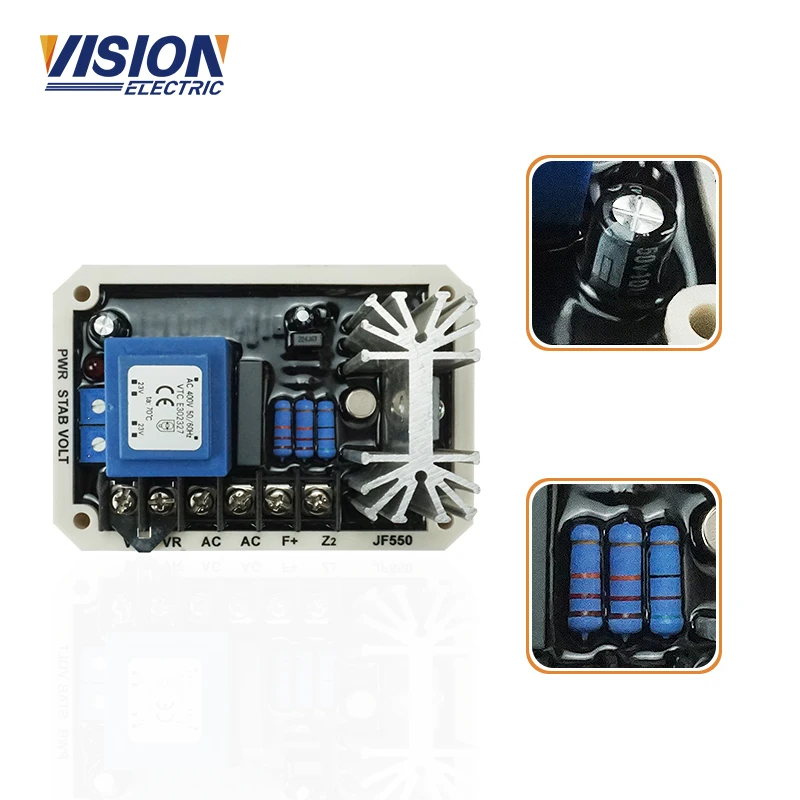 VISION AVR GB100 Diesel Brush Generator AVR GB-100 Regulator AVR for Factory Price
VISION AVR GB100 Diesel Brush Generator AVR GB-100 Regulator AVR for Factory Price