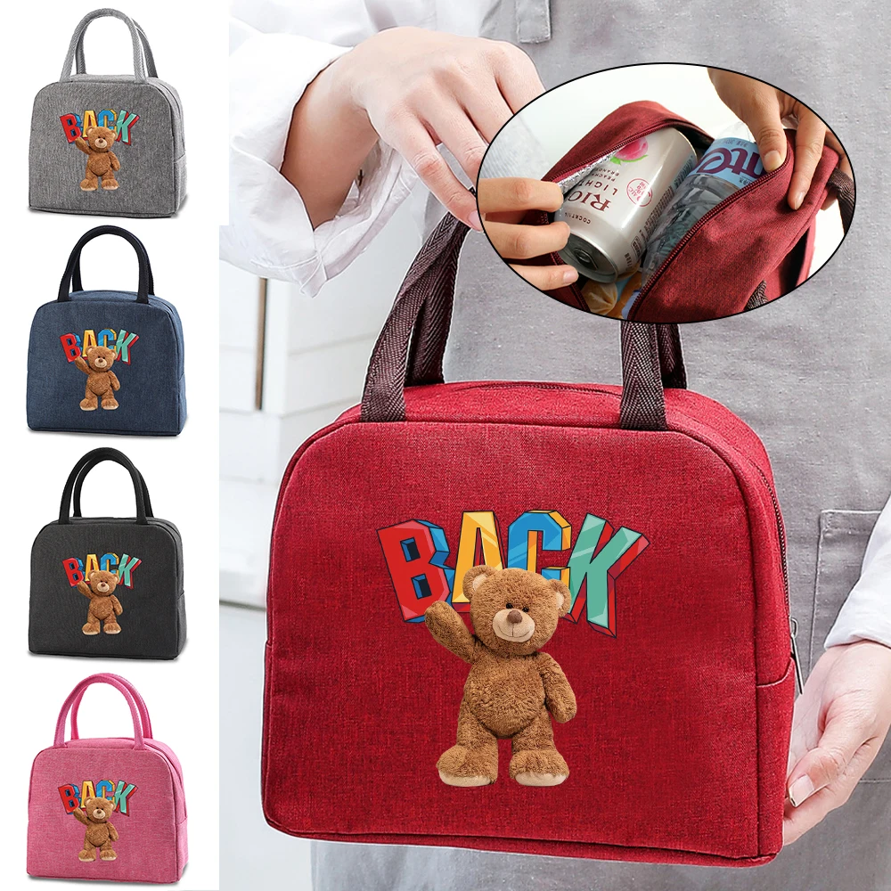 Insulated Canvas Lunch Bags Portable Cooler Lunch Box Thermal Food Picnic Lunch Bags for Women Kids Refrigerated Lunch Bag
Insulated Canvas Lunch Bags Portable Cooler Lunch Box Thermal Food Picnic Lunch Bags for Women Kids Refrigerated Lunch Bag