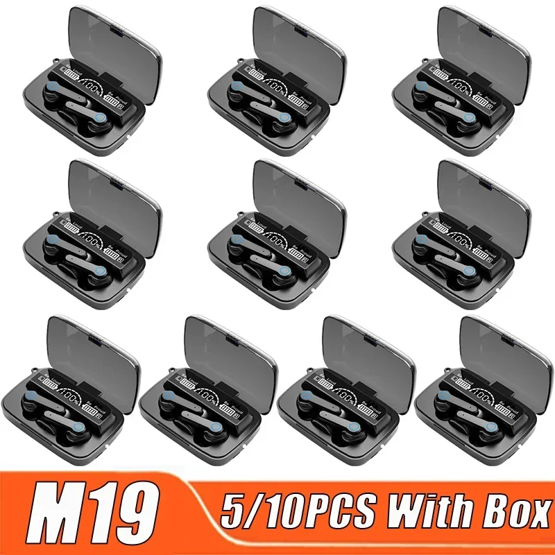M19 TWS Headphones Bluetooth Earphones Wireless Headset Gaming Earbuds 2023 New Women Sport Men Smart Stereo Microphone Display
M19 TWS Headphones Bluetooth Earphones Wireless Headset Gaming Earbuds 2023 New Women Sport Men Smart Stereo Microphone Display