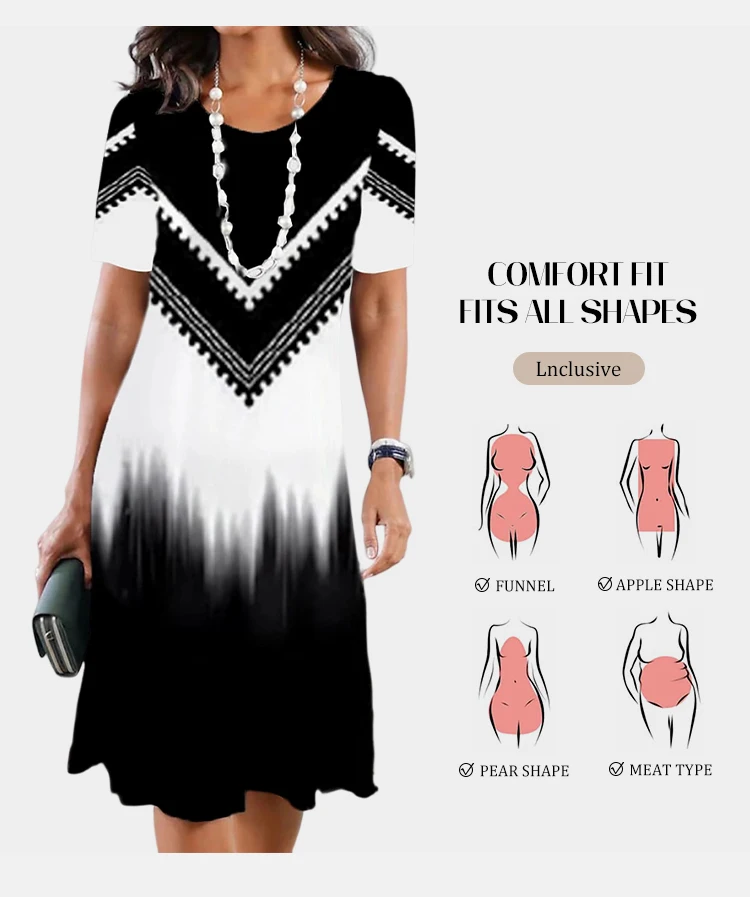 Fashion Dress Women Gradient 3D Print Pullover 5xl Harajuku Long O Neck Tops Short Sleeve Sexy Dress, Female Summer Dresses 3 Mallzona S59bfa9b701d94aad82dccfb3bf69f440A Fashion Dress Women Gradient 3D Print Pullover 5xl Harajuku Long O Neck Tops Short Sleeve Sexy Dress, Female Summer Dresses Mallzona