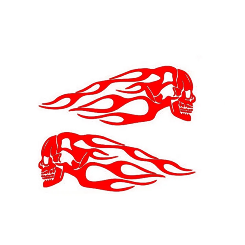 Pair Car Vinyl Sticker Motorcycle Skull Flame Gas Tank Decal For Harley Yamaha Suzuki Kawasaki Honda Scooter Offroad ATV
Pair Car Vinyl Sticker Motorcycle Skull Flame Gas Tank Decal For Harley Yamaha Suzuki Kawasaki Honda Scooter Offroad ATV