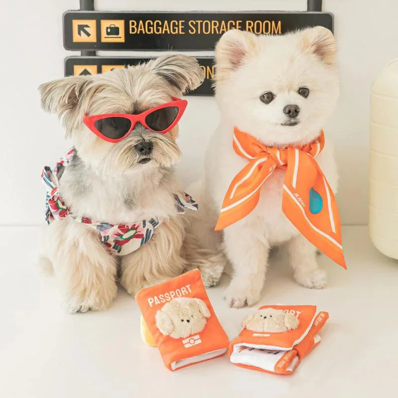 Cute Ins Plush Cartoon Pet Dog Passport Ticket Toy Sound Hiding Food Sniffing Small Dog and Medium-Sized Dog Toy Pet Products
Cute Ins Plush Cartoon Pet Dog Passport Ticket Toy Sound Hiding Food Sniffing Small Dog and Medium-Sized Dog Toy Pet Products