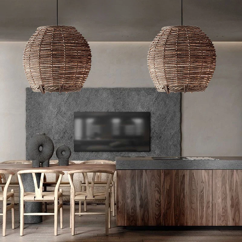 Japanese Chandelier Restaurant Dining Bamboo Weaving Hanging Lamp Chinese Retro Bedroom Porch Zen Tea Room Pendant Lighting
Japanese Chandelier Restaurant Dining Bamboo Weaving Hanging Lamp Chinese Retro Bedroom Porch Zen Tea Room Pendant Lighting