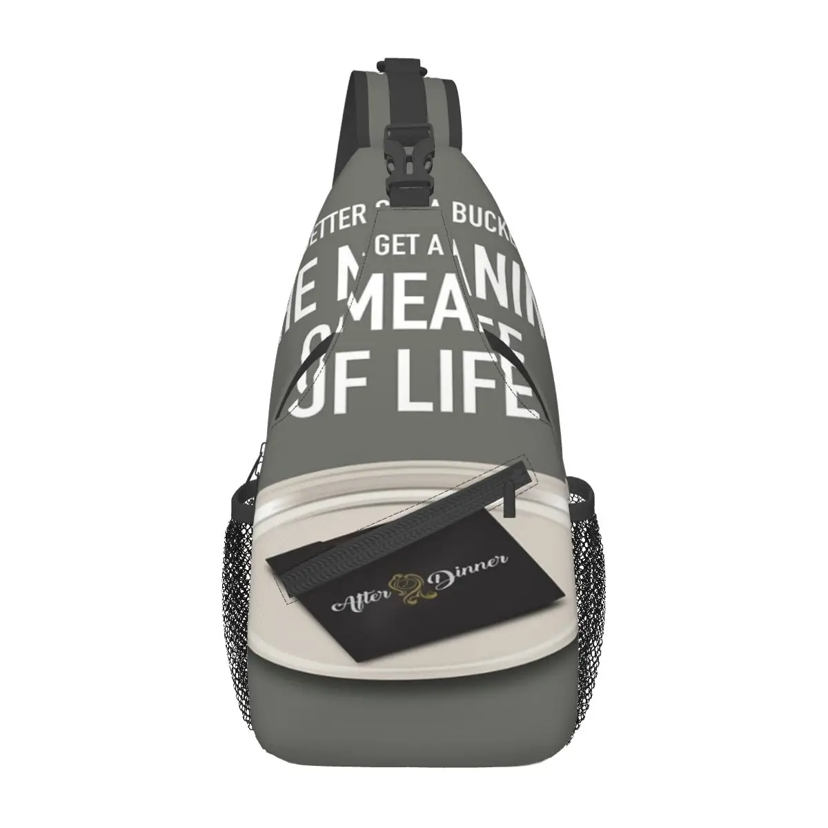 The Meaning Of Life - Alternative Movie Chest Bag Retro With Zipper Mesh Bag School Cross chest bag Customizable
The Meaning Of Life - Alternative Movie Chest Bag Retro With Zipper Mesh Bag School Cross chest bag Customizable