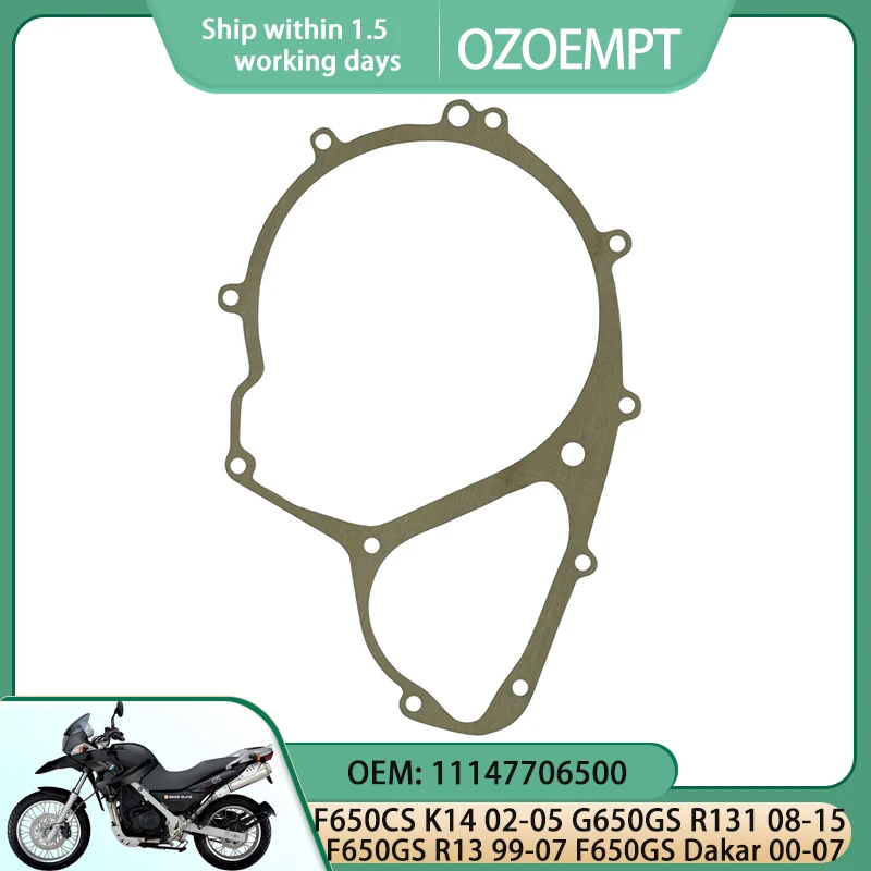 Запасная прокладка для цилиндра двигателя OZOEMPT, подходит для F650GS R13 99-07 F650GS dac00-07 F650CS K14 02-05 G650GS R131 08-15
Запасная прокладка для цилиндра двигателя OZOEMPT, подходит для F650GS R13 99-07 F650GS dac00-07 F650CS K14 02-05 G650GS R131 08-15