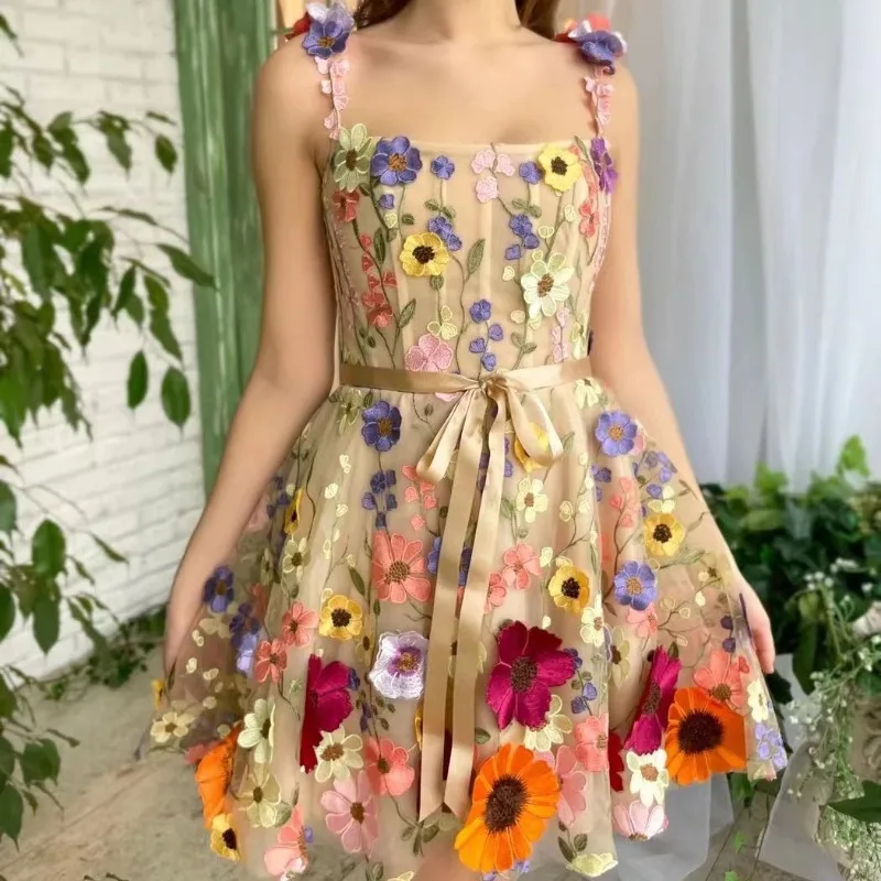 2024 Summer Fashion Dress Women's 3D Flower Embroidery Wrapped Hip Sexy Middle Skirt Women's Elegant Skirt
2024 Summer Fashion Dress Women's 3D Flower Embroidery Wrapped Hip Sexy Middle Skirt Women's Elegant Skirt