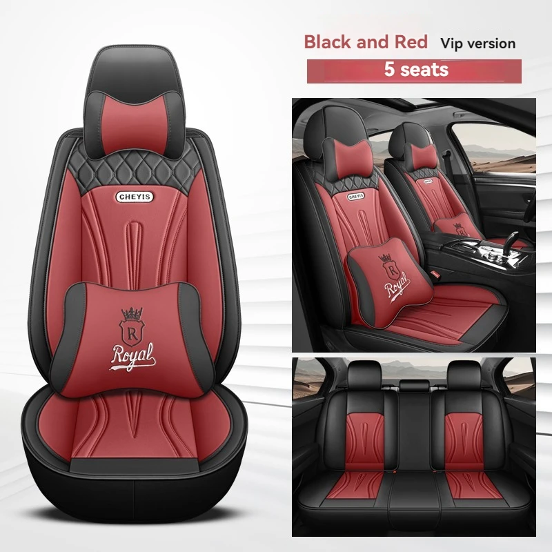 

Universal 5-seat Car Leather Seat Cover For Lifan X60 X50 820 720 650 630 620 520 530 330 320 X80 Car Accessories Protector