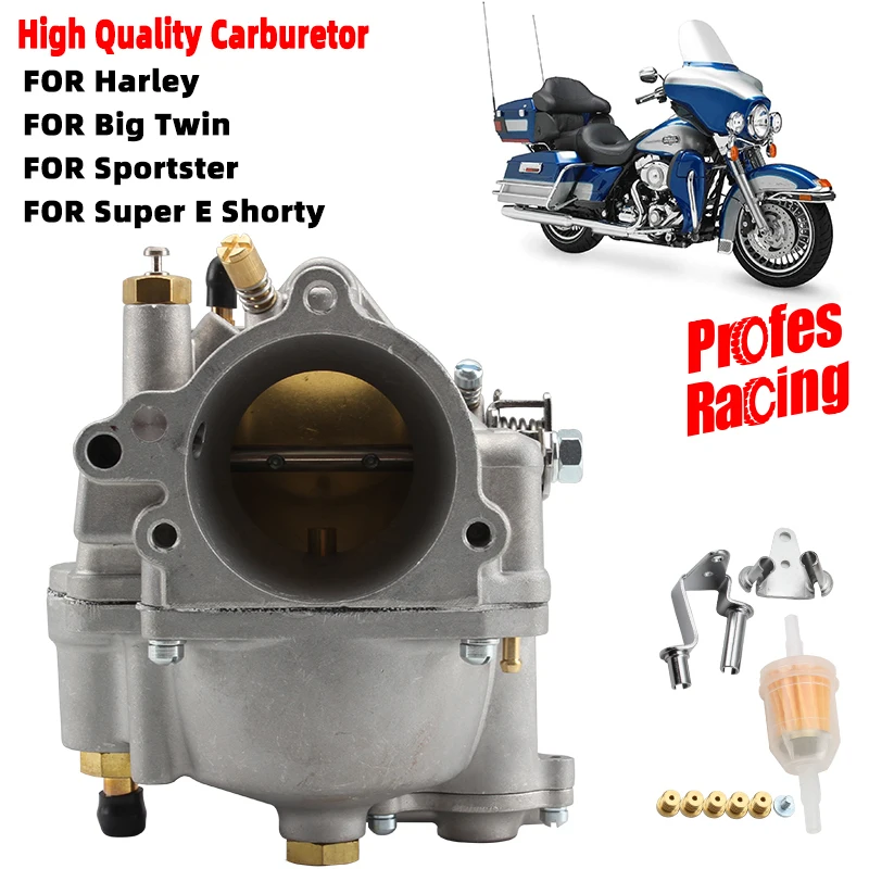 Motorcycle Replace Carburetor Kit For Harley Carburetor Carb For Harley Big Twin Super e & Sportster S&S Shorty Carb 11-0420
Motorcycle Replace Carburetor Kit For Harley Carburetor Carb For Harley Big Twin Super e & Sportster S&S Shorty Carb 11-0420